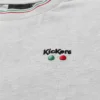 T-shirt classique Kickers pour homme, gris T-shirt classique Kickers pour homme, gris