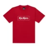 T-shirt classique Kickers pour homme, rouge T-shirt classique Kickers pour homme, rouge