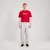T-shirt classique Kickers pour homme, rouge T-shirt classique Kickers pour homme, rouge