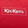 T-shirt classique Kickers pour homme, rouge T-shirt classique Kickers pour homme, rouge