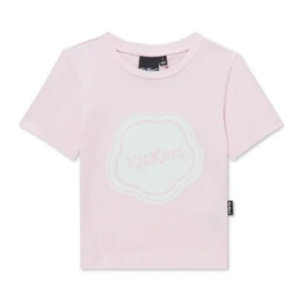 T-shirt classique léger Kickers pour femme adulte, rose