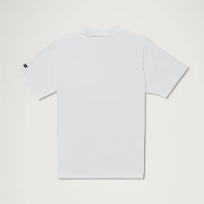 T-shirt classique à manches courtes Kickers pour homme, blanc T-shirt classique à manches courtes Kickers pour homme, blanc