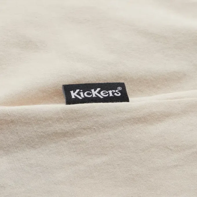 T-shirt classique moulant Kickers pour femme adulte, blanc T-shirt classique moulant Kickers pour femme adulte, blanc