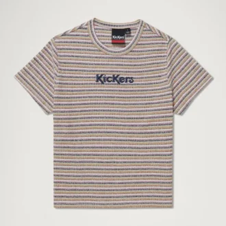 T-shirt moulant classique Kickers pour femme adulte, multicolore