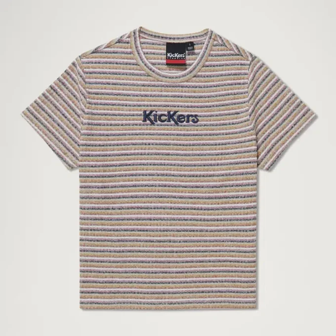 T-shirt moulant classique Kickers pour femme adulte, multicolore T-shirt moulant classique Kickers pour femme adulte, multicolore