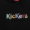 T-shirt unisexe adulte Kickers Classic à manches courtes noir