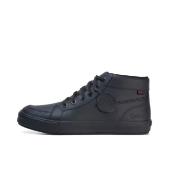 Tovni Hi en cuir noir, unisexe adulte