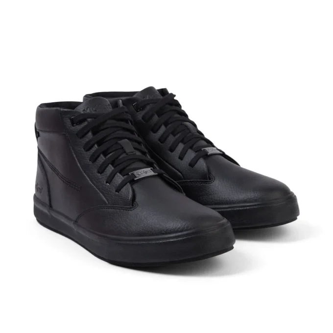 Tovni Hi en cuir noir, unisexe adulte Tovni Hi en cuir noir, unisexe adulte