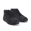 Tovni Hi en cuir noir, unisexe adulte