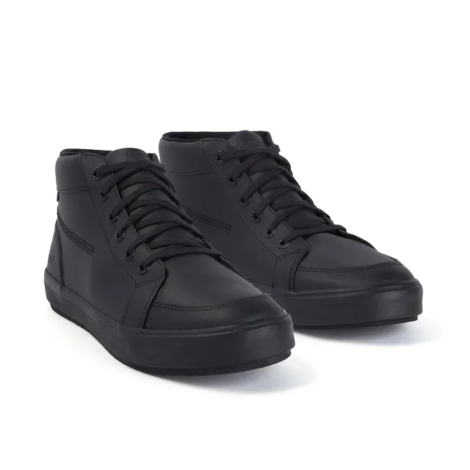 Tovni Hi en cuir noir, unisexe adulte