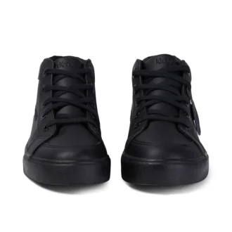 Tovni Hi en cuir noir, unisexe junior