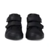 Tovni Hi en cuir noir unisexe pour tout-petits