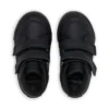 Tovni Hi en cuir noir unisexe pour tout-petits