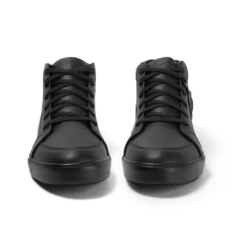 Tovni Hi en cuir synthétique noir, unisexe adulte