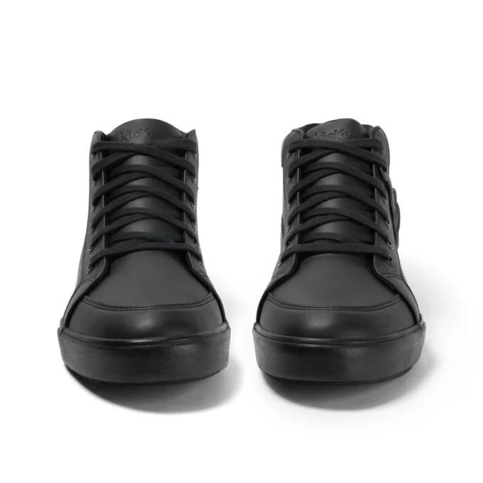 Tovni Hi en cuir synthétique noir, unisexe adulte Tovni Hi en cuir synthétique noir, unisexe adulte