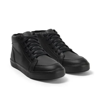 Tovni Hi en cuir synthétique noir, unisexe adulte