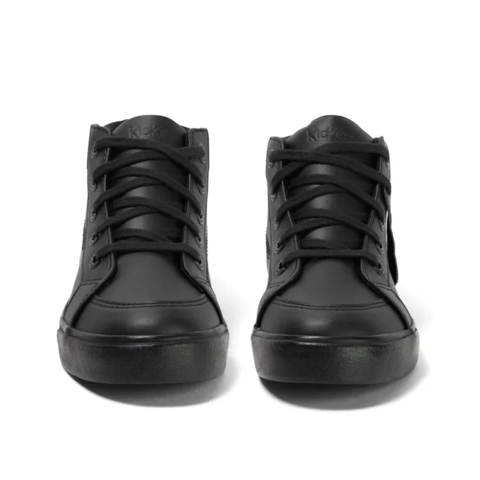 Tovni Hi Junior Unisexe en cuir alternatif noir