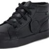 Tovni Hi Junior Unisexe en cuir alternatif noir