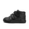 Tovni Hi Vel en simili cuir noir, unisexe pour tout-petits
