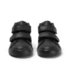 Tovni Hi Vel en simili cuir noir, unisexe pour tout-petits