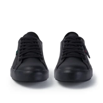 Tovni Lacer en cuir noir, unisexe adulte