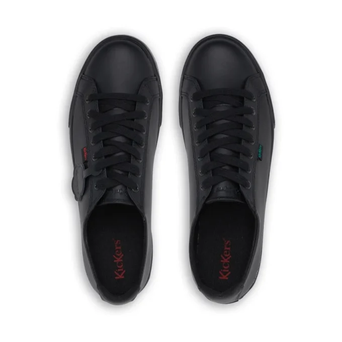 Tovni Lacer en cuir noir, unisexe adulte Tovni Lacer en cuir noir, unisexe adulte