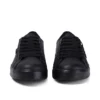 Tovni Lacer en cuir noir unisexe pour jeunes Tovni Lacer en cuir noir unisexe pour jeunes