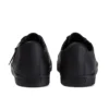 Tovni Lacer en cuir noir unisexe pour jeunes Tovni Lacer en cuir noir unisexe pour jeunes
