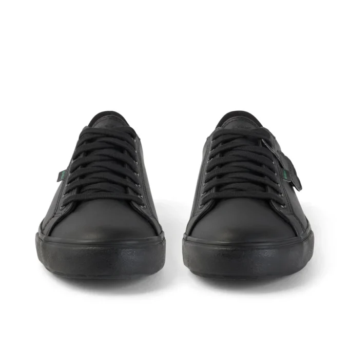 Tovni Lacer en cuir pour jeunes, unisexe, noir Tovni Lacer en cuir pour jeunes, unisexe, noir