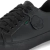 Tovni Lacer en cuir pour jeunes, unisexe, noir Tovni Lacer en cuir pour jeunes, unisexe, noir