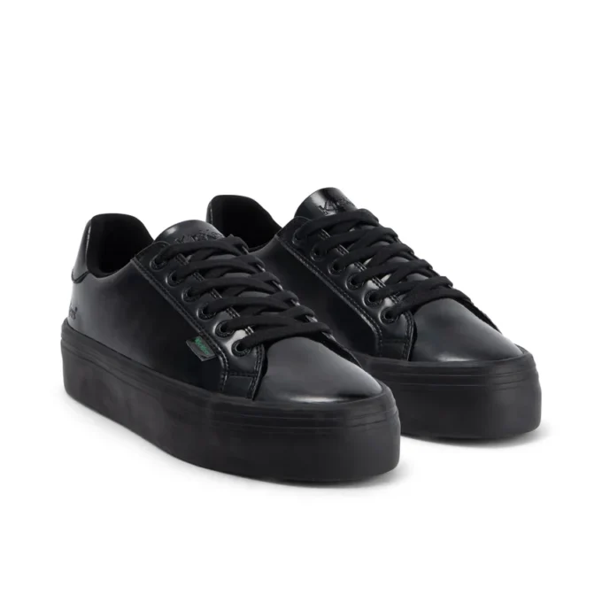 Tovni pour femme adulte, cuir synthétique, aspect vernis, noir Tovni pour femme adulte, cuir synthétique, aspect vernis, noir