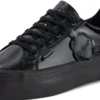 Tovni pour femme adulte, cuir synthétique, aspect vernis, noir Tovni pour femme adulte, cuir synthétique, aspect vernis, noir
