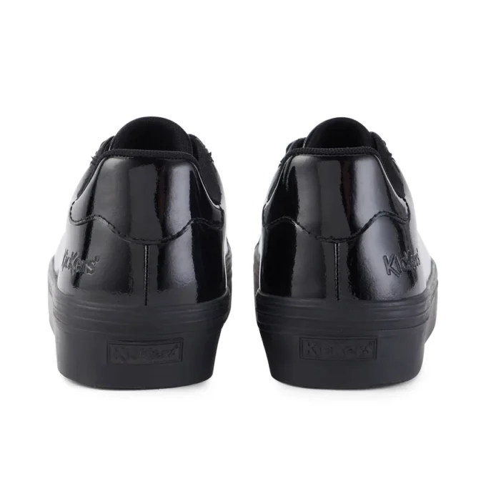 Tovni Stack en cuir verni noir pour femme Tovni Stack en cuir verni noir pour femme