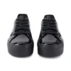 Tovni Stack en cuir verni noir pour jeunes filles Tovni Stack en cuir verni noir pour jeunes filles