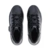 Tovni Stack Hi Flower en cuir verni noir pour jeunes filles Tovni Stack Hi Flower en cuir verni noir pour jeunes filles