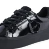 Tovni Stack Lo Flower en cuir verni noir pour femme adulte Tovni Stack Lo Flower en cuir verni noir pour femme adulte