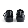 Tovni Stack Lo Flower en cuir verni noir pour filles