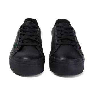 Tovni Stack pour femme adulte, en cuir noir