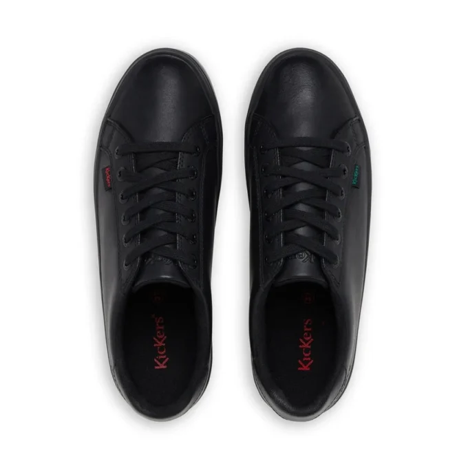 Tovni Stack pour femme adulte, en cuir noir Tovni Stack pour femme adulte, en cuir noir