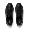 Tovni Stack pour jeunes filles en simili cuir verni noir