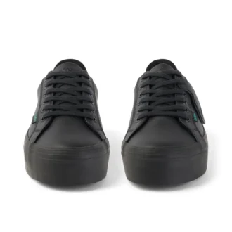 Tovni Stack pour jeunes filles, simili cuir noir