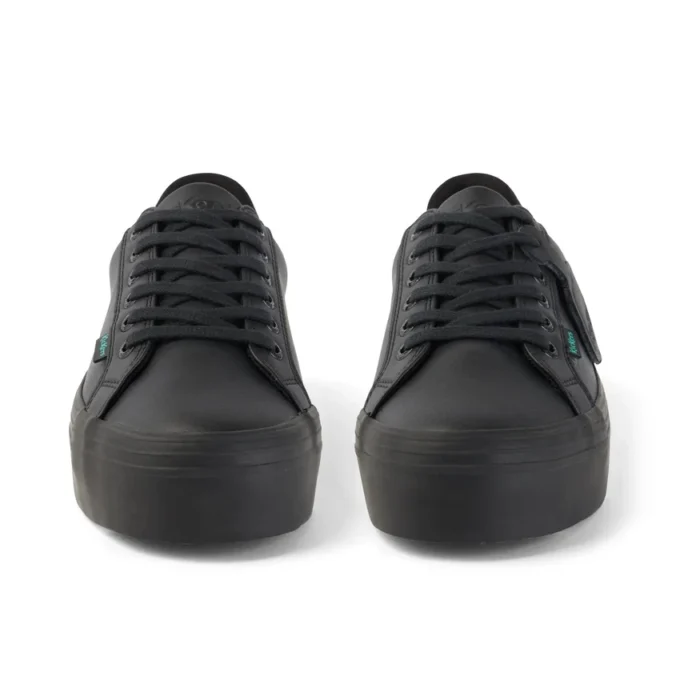 Tovni Stack pour jeunes filles, simili cuir noir Tovni Stack pour jeunes filles, simili cuir noir