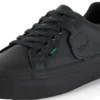 Tovni Stack pour jeunes filles, simili cuir noir Tovni Stack pour jeunes filles, simili cuir noir