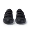 Tovni Trip en cuir noir unisexe adulte