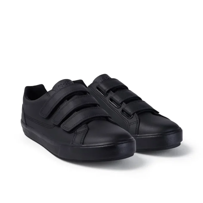 Tovni Trip en cuir noir unisexe adulte