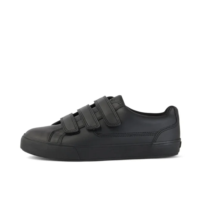 Tovni Trip en cuir synthétique noir, unisexe adulte Tovni Trip en cuir synthétique noir, unisexe adulte