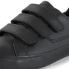 Tovni Trip en cuir synthétique noir, unisexe adulte Tovni Trip en cuir synthétique noir, unisexe adulte