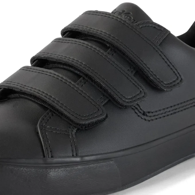 Tovni Trip en cuir synthétique noir, unisexe adulte Tovni Trip en cuir synthétique noir, unisexe adulte