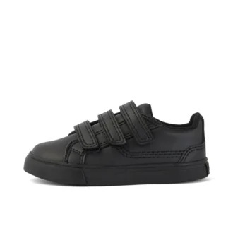 Tovni Stack pour jeunes filles, simili cuir noir