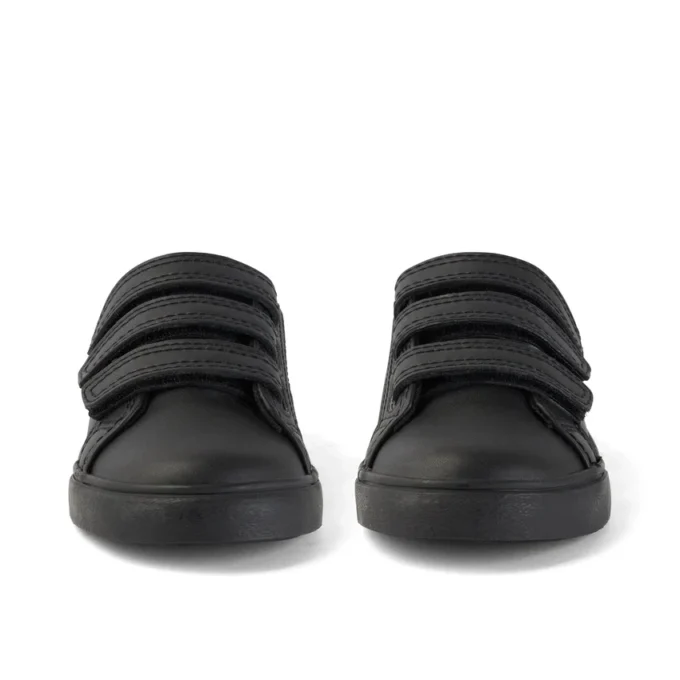 Tovni Trip en cuir synthétique noir, unisexe pour tout-petits Tovni Trip en cuir synthétique noir, unisexe pour tout-petits